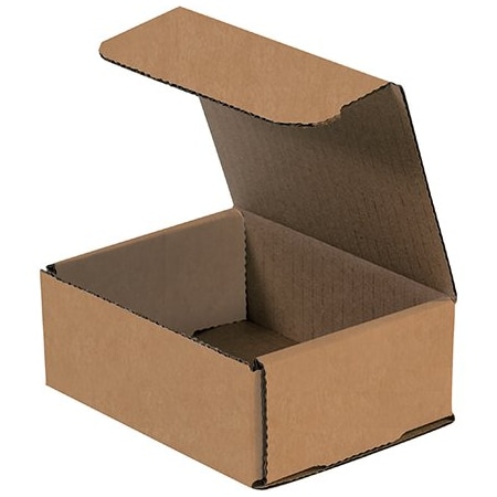 Bsc Preferred 5 x 4 x 2'' Kraft Corrugated Mailers, 50PK M542K